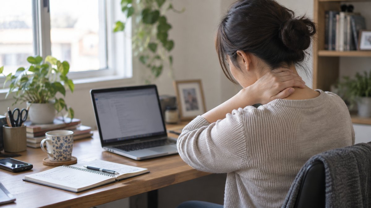 デスクワークの肩こり・腰痛は運動で変わる？原因と週1でできる対策